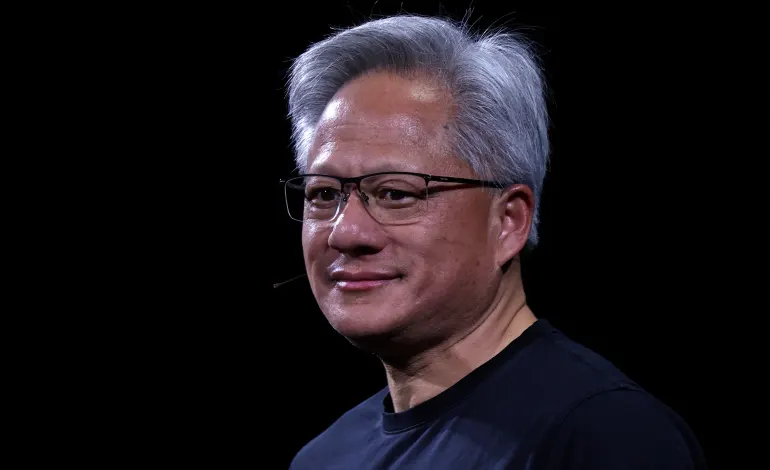 Jensen Huang, CEO of Nvidia, attends the Viva Technology conference dedicated to innovation and startups at Porte de Versailles exhibition center in Paris, France, June 11, 2025. Gonzalo Fuentes