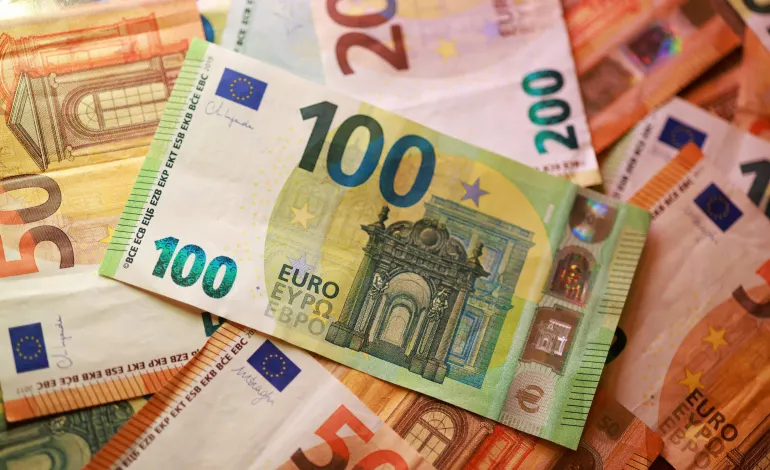 Euro banknotes are seen in this illustration taken March 24, 2026. Dado Ruvic/Illustration