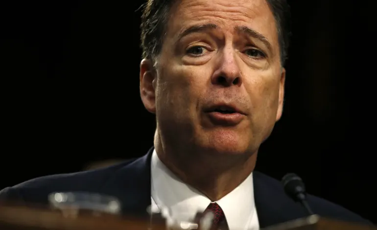 Former FBI Director James Comey testifies before a Senate Intelligence Committee hearing on Russia's alleged interference in the 2016 U.S. presidential election on Capitol Hill in Washington, U.S., June 8, 2017. Jonathan Ernst