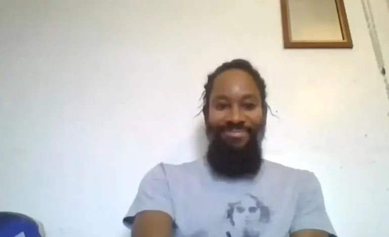 Jason Arday, a former University of Cambridge professor appears in this picture obtained from social media, released on October 9, 2020. Courtesy of Royal Borough of Greenwich via YouTube/via REUTERS