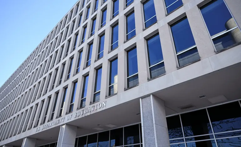 A view of the U.S. Department of Education building in Washington, D.C., U.S., February 1, 2025. Annabelle Gordon