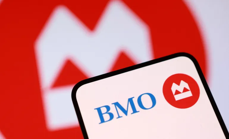 BMO logo is seen in this illustration taken January 7, 2026. Dado Ruvic/Illustration