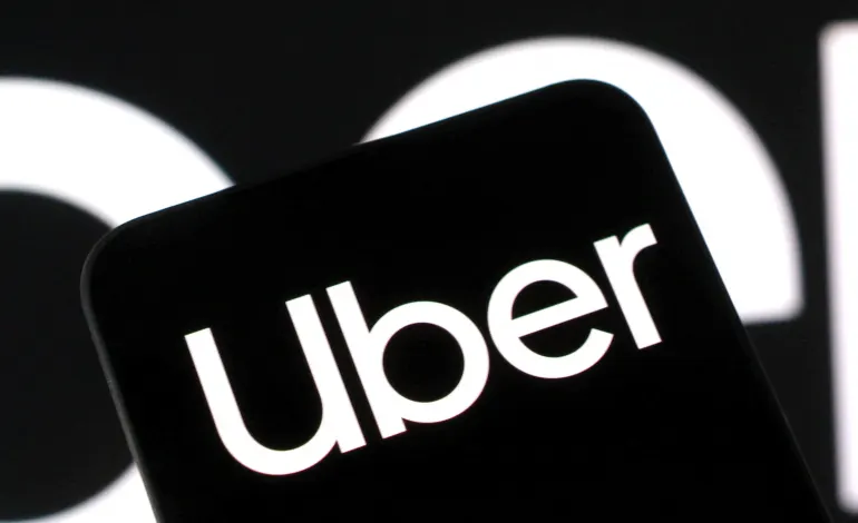 Uber logo is seen in this illustration taken August 5, 2025. Dado Ruvic/Illustration